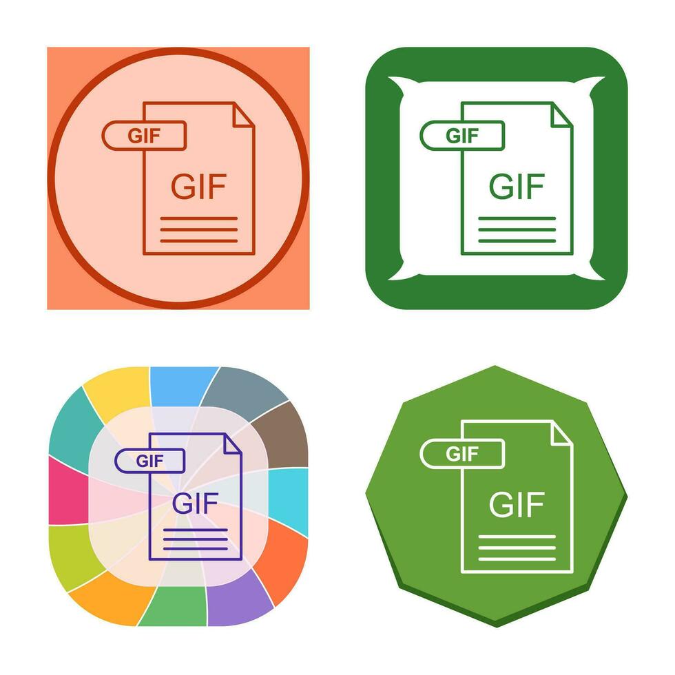 GIF Vector Icon