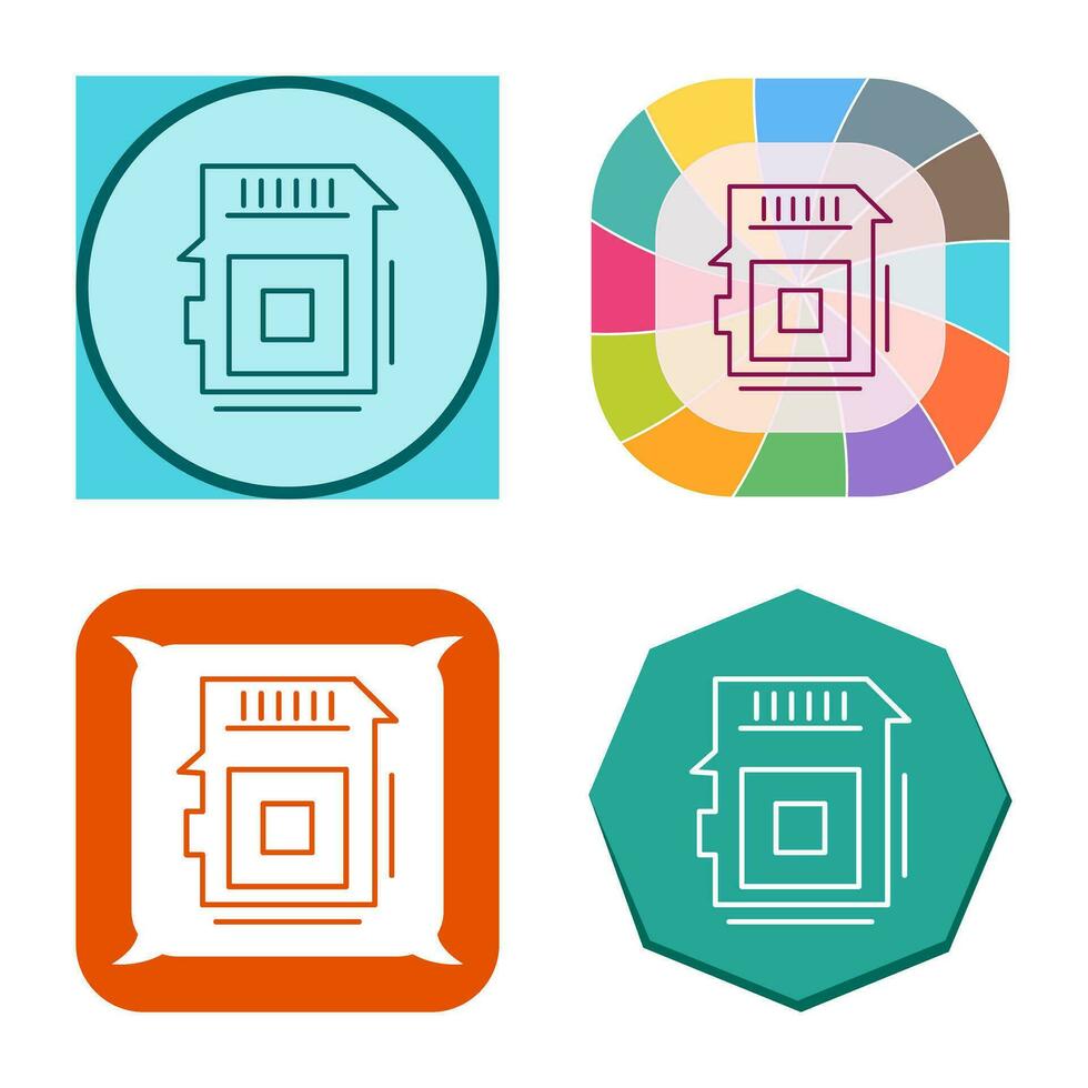 Sd Card Vector Icon