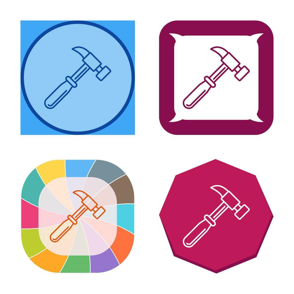 Hammer Vector Icon