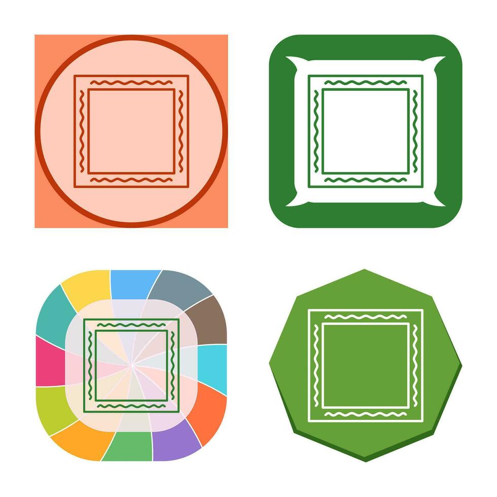 Unique Frame Vector Icon