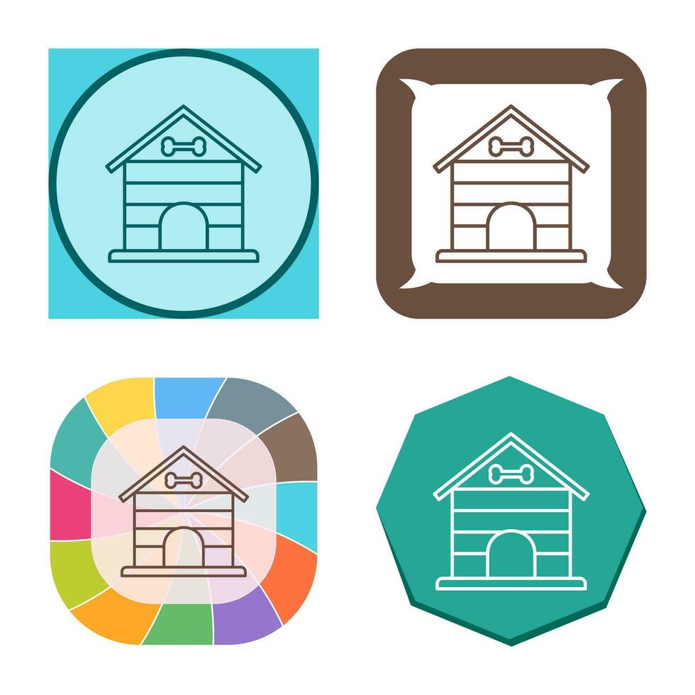 Dog House Vector Icon