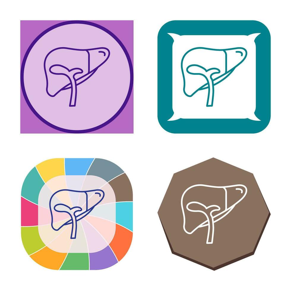 Liver Vector Icon