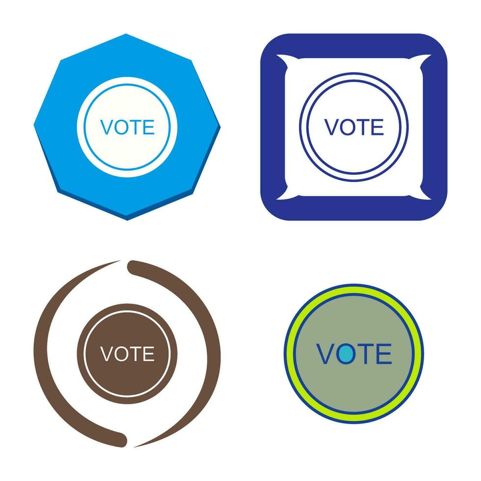 Vote Link Vector Icon