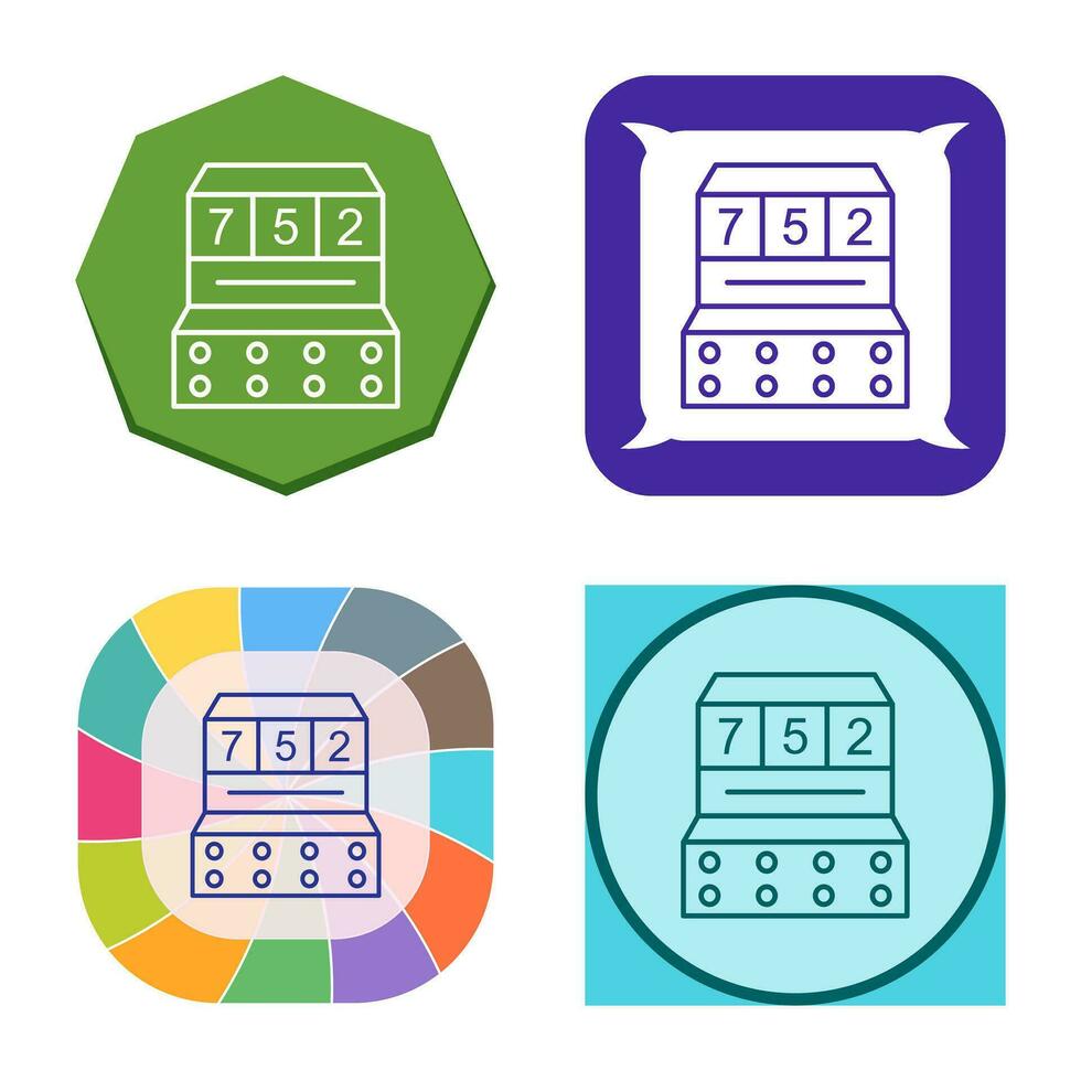 Slot Machine Vector Icon