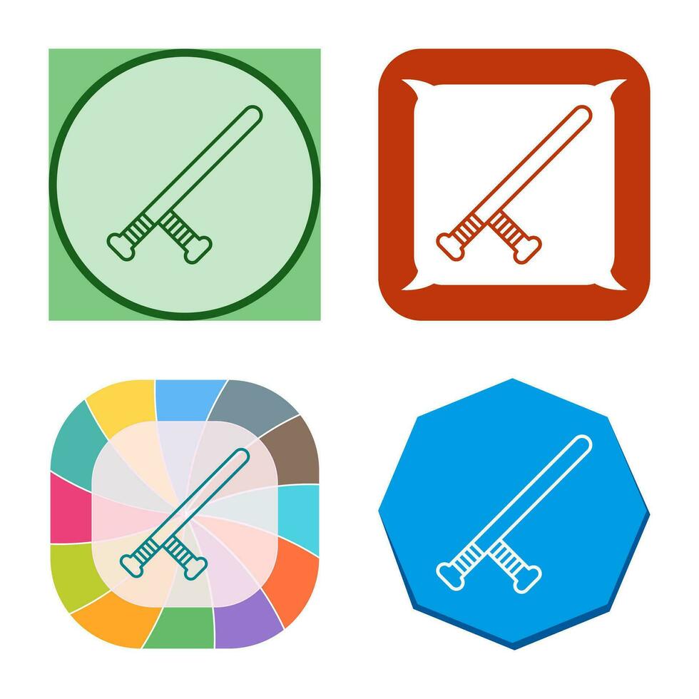 Baton Vector Icon