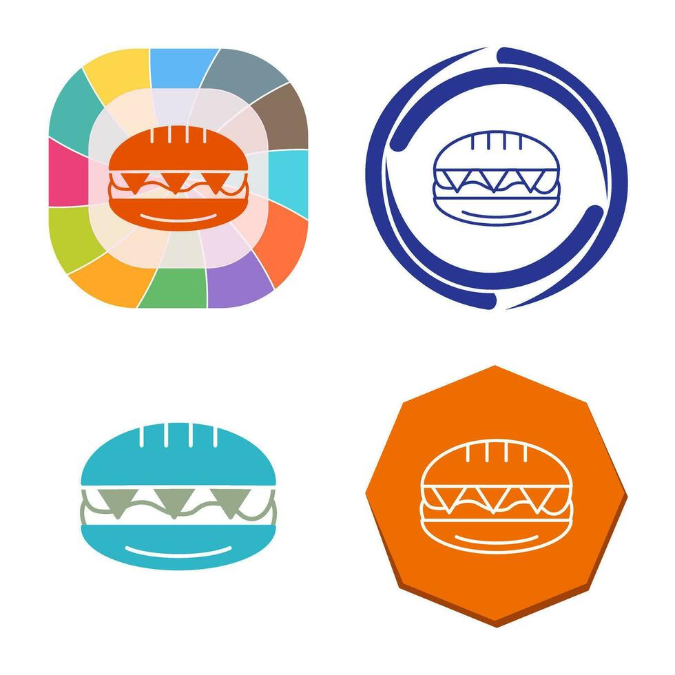 Sandwich Vector Icon