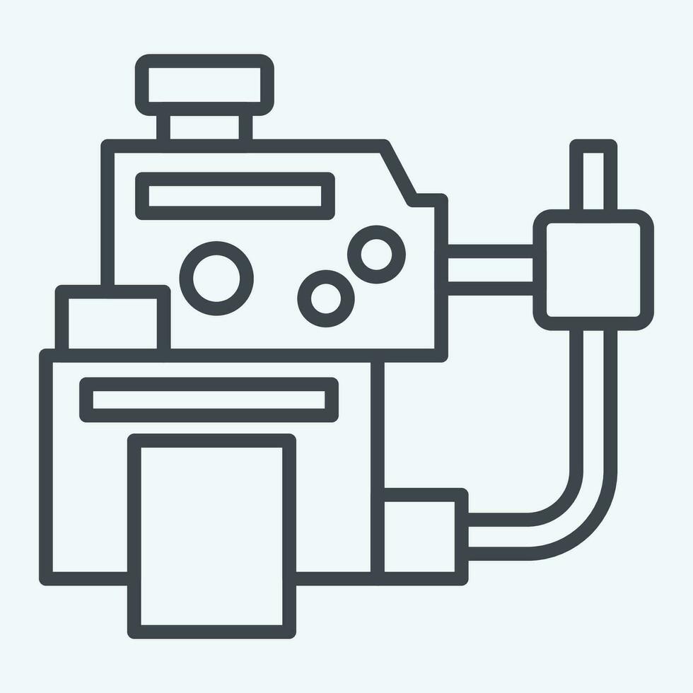 Icon Coolant Leak Diagnosis. related to Car Maintenance symbol. line ...