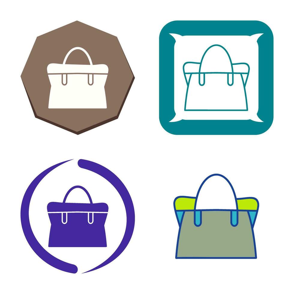 icono de vector de bolsa