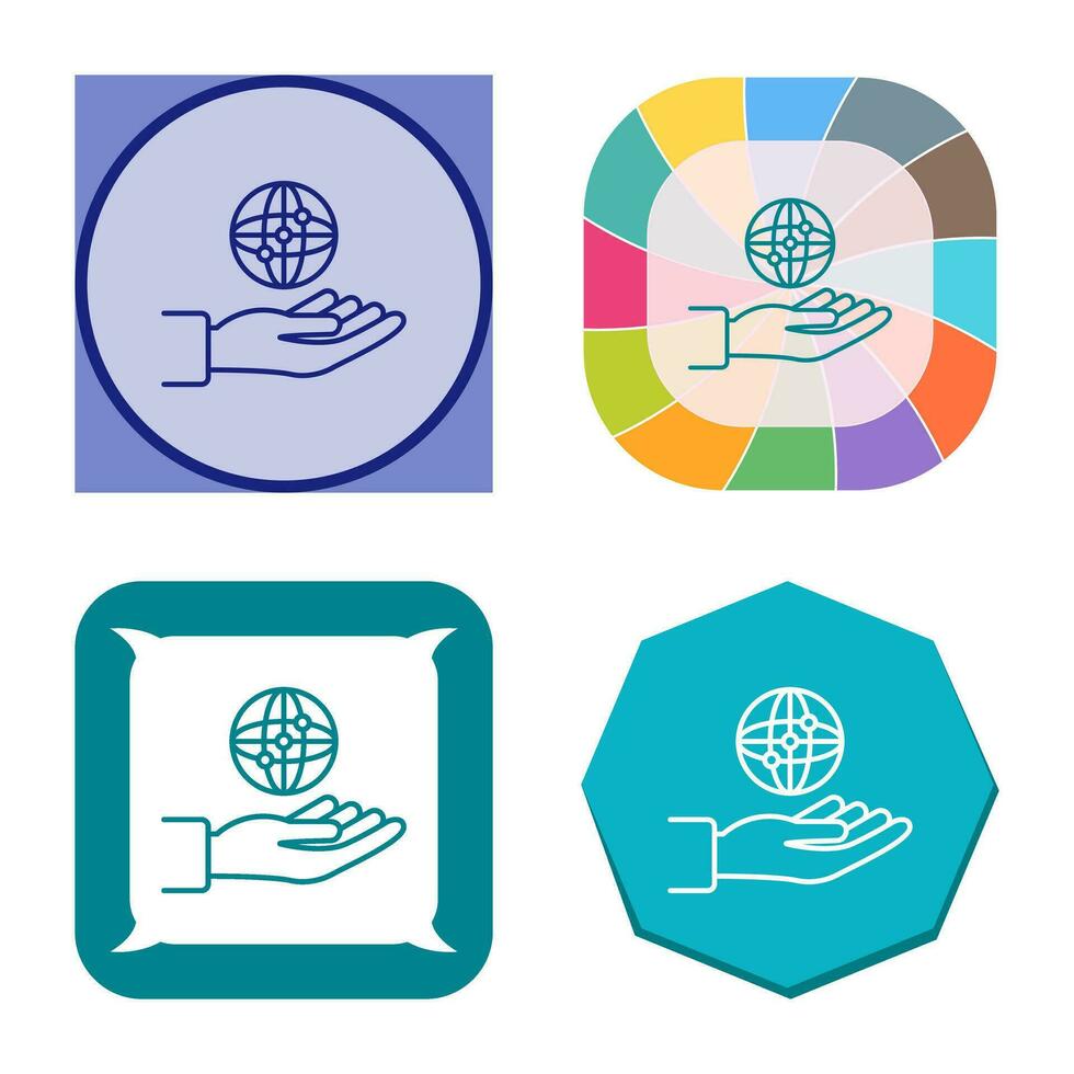 Network Management Vector Icon