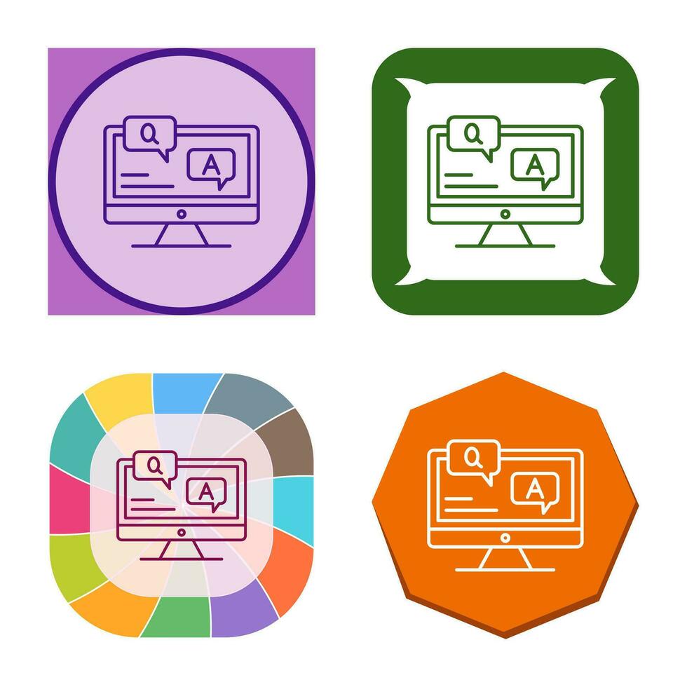 Faq Vector Icon