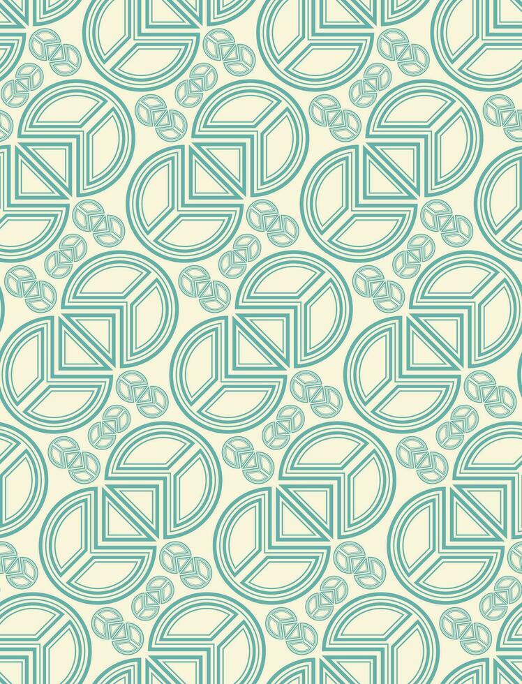 Seamless Abstract Geometric Pattern Design vector