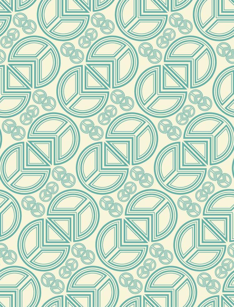 Seamless Abstract Geometric Pattern Design vector