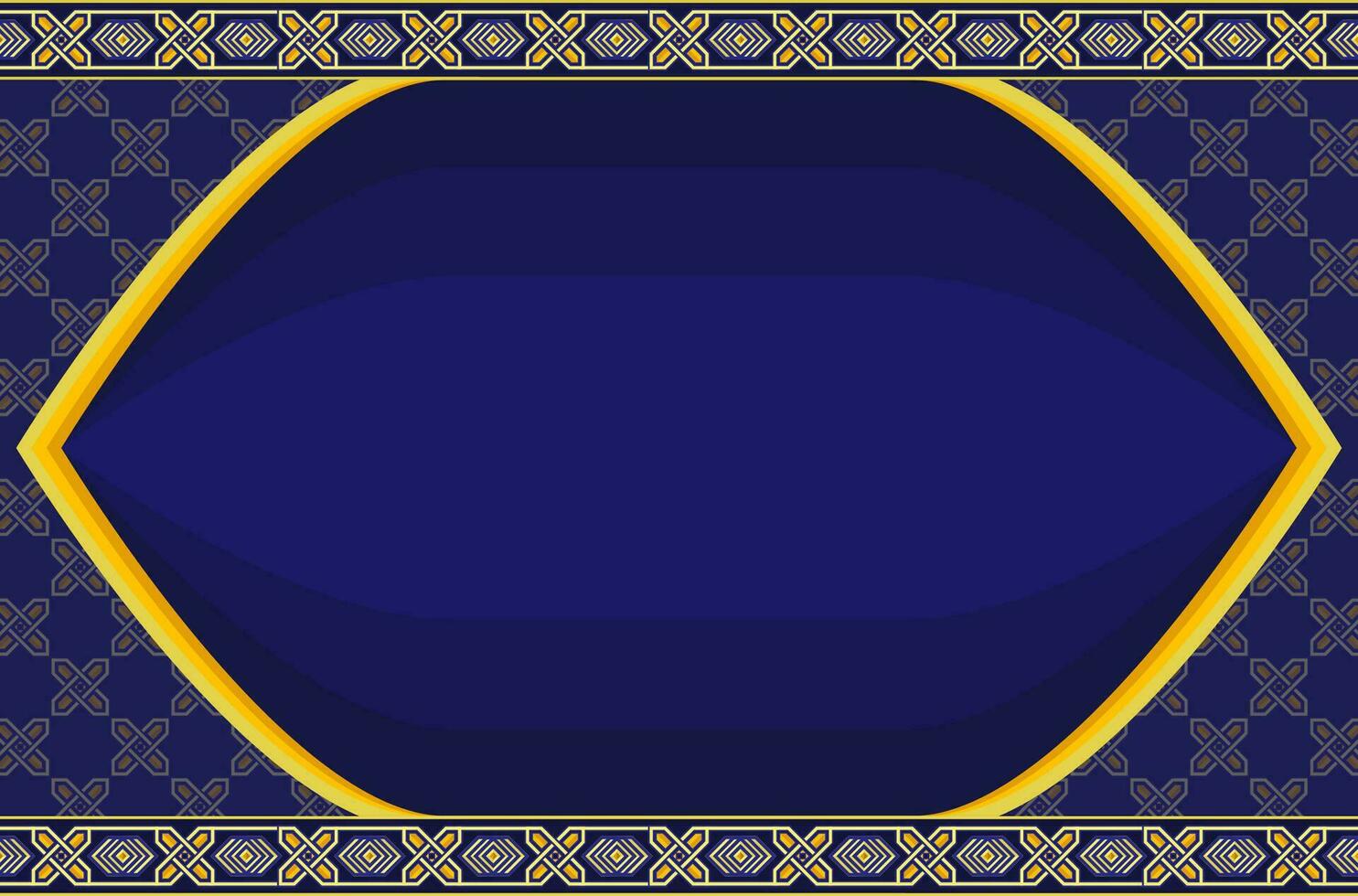 islámico ornamento modelo bandera antecedentes vector