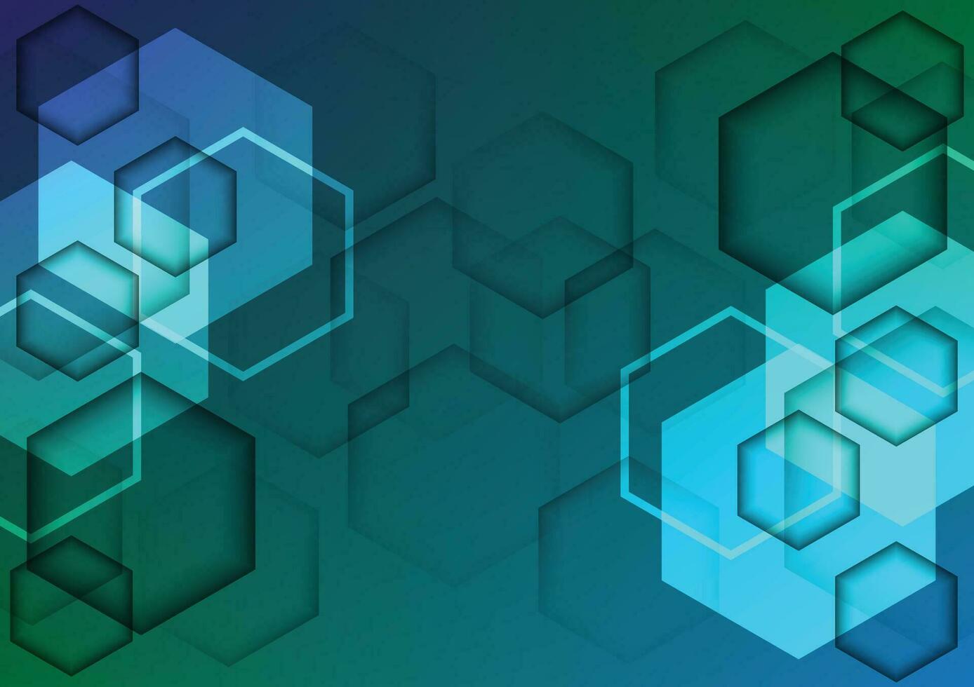 Hexagon geometric technology abstract background. Graphic for signal connection online and futuristic internet concept. vector