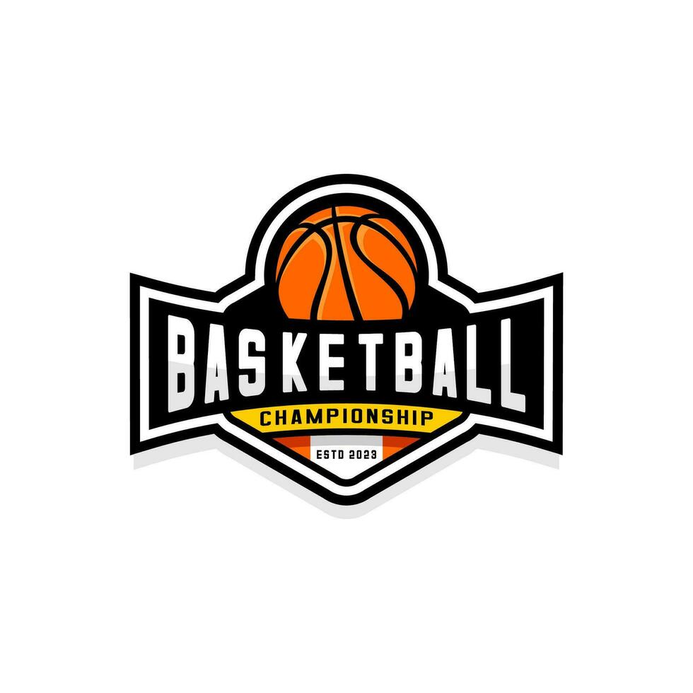 vector logo para baloncesto Deportes club