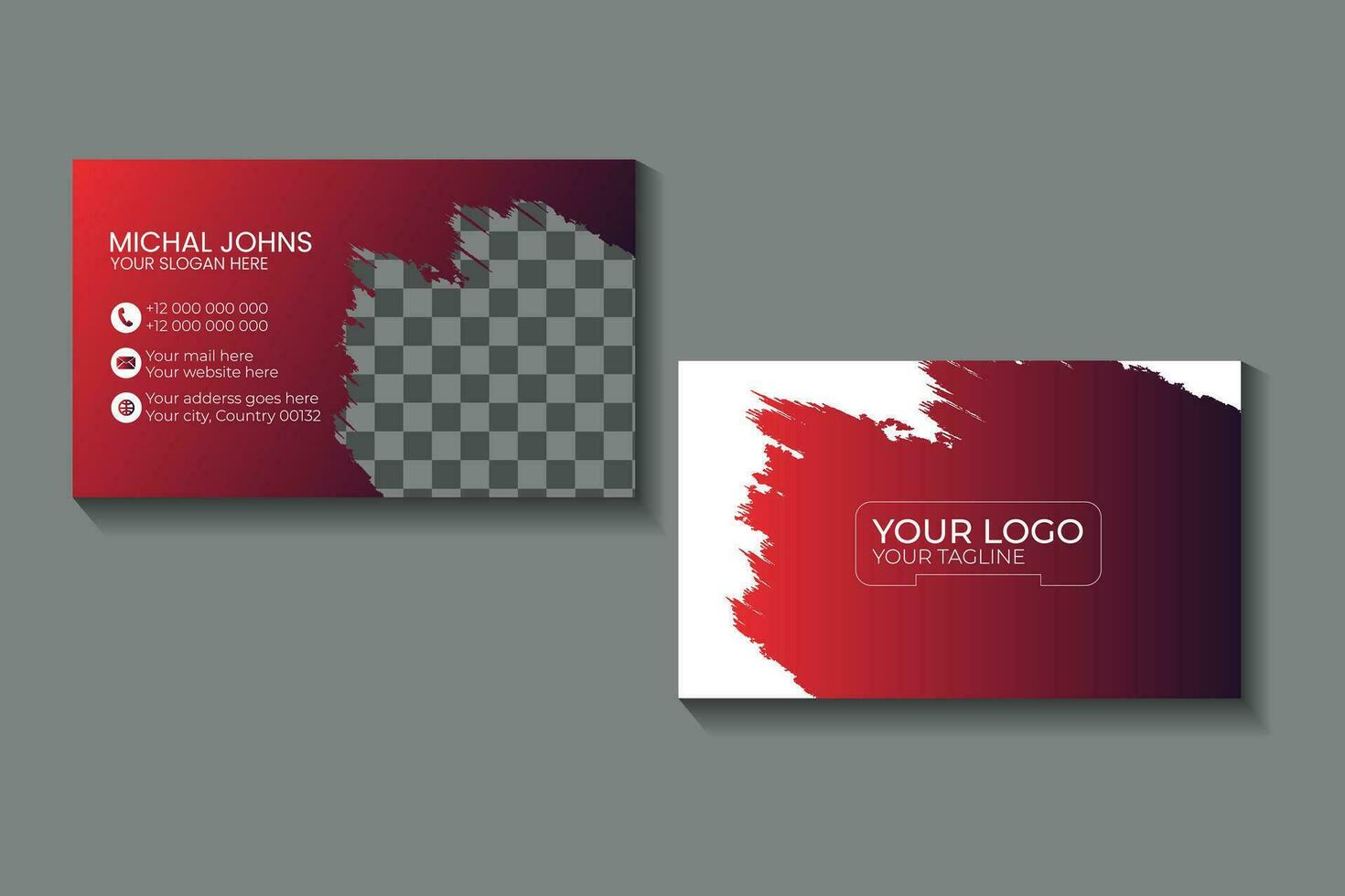 moderno y creativo negocio tarjeta modelo colección Pro vector