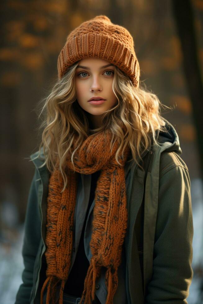 winter cozy fits. fashion photo