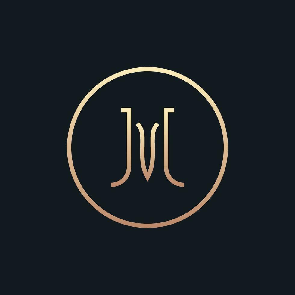 luxury logo mark vector design template