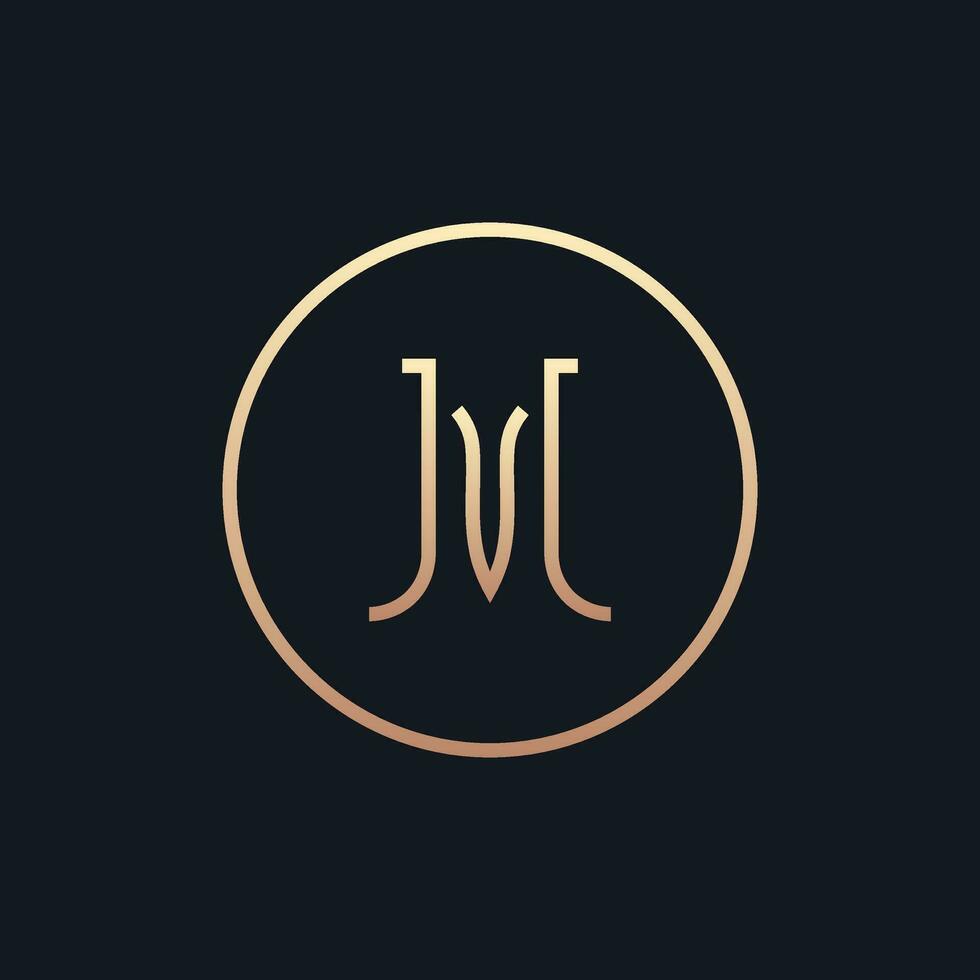 luxury logo mark vector design template