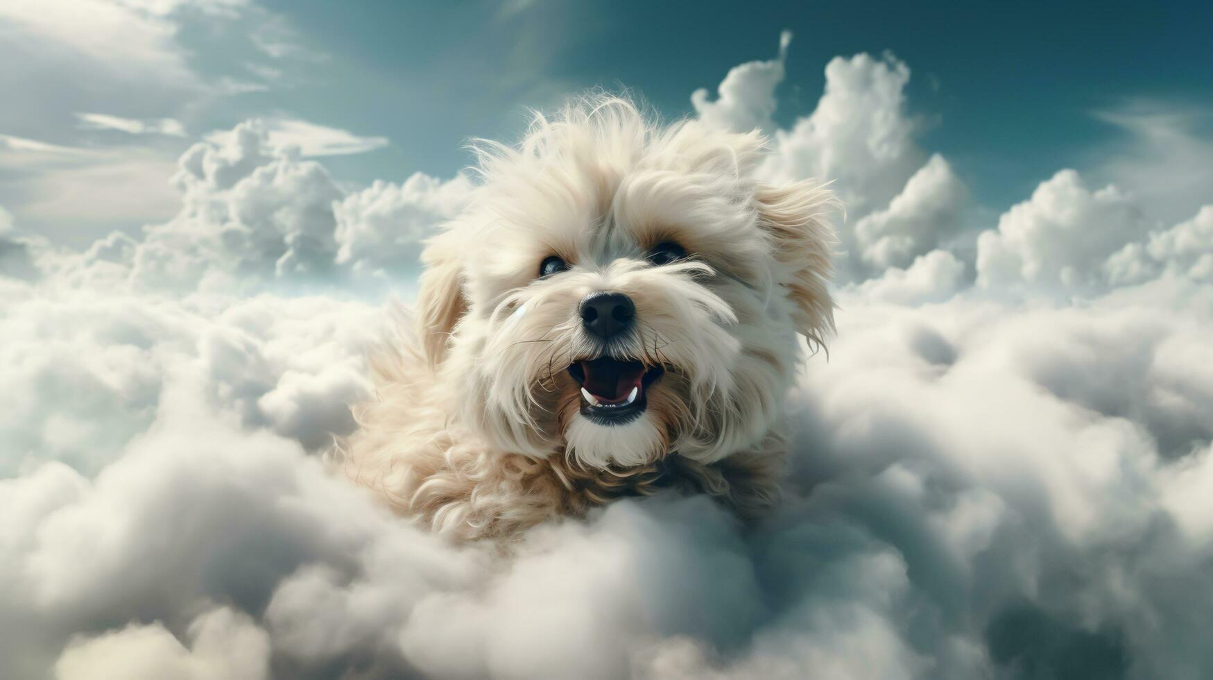 The cuteness of dogs that will make them rule the world, Ai Generated photo