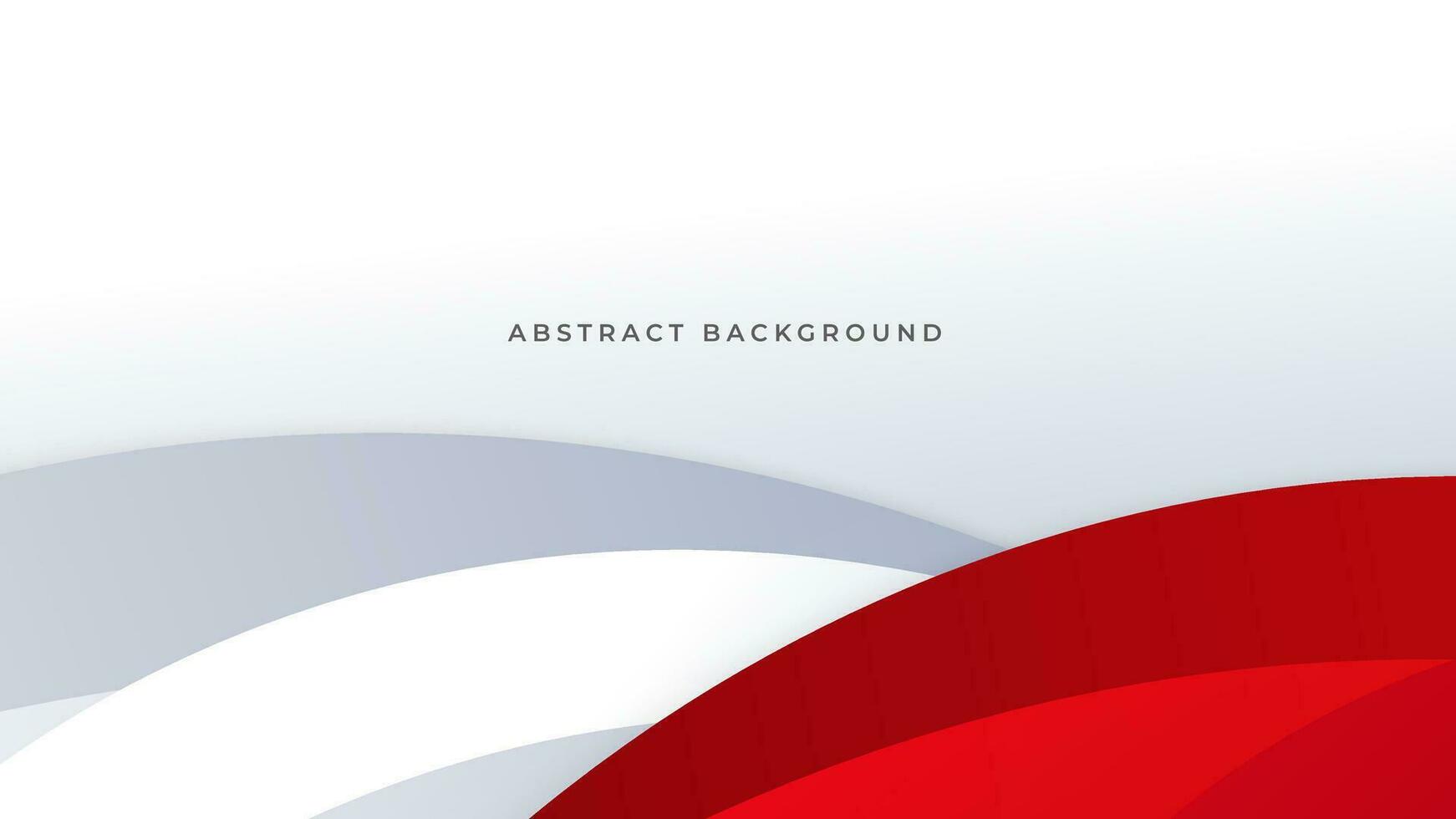 Modern abstract geometric red and white background Premium Vector