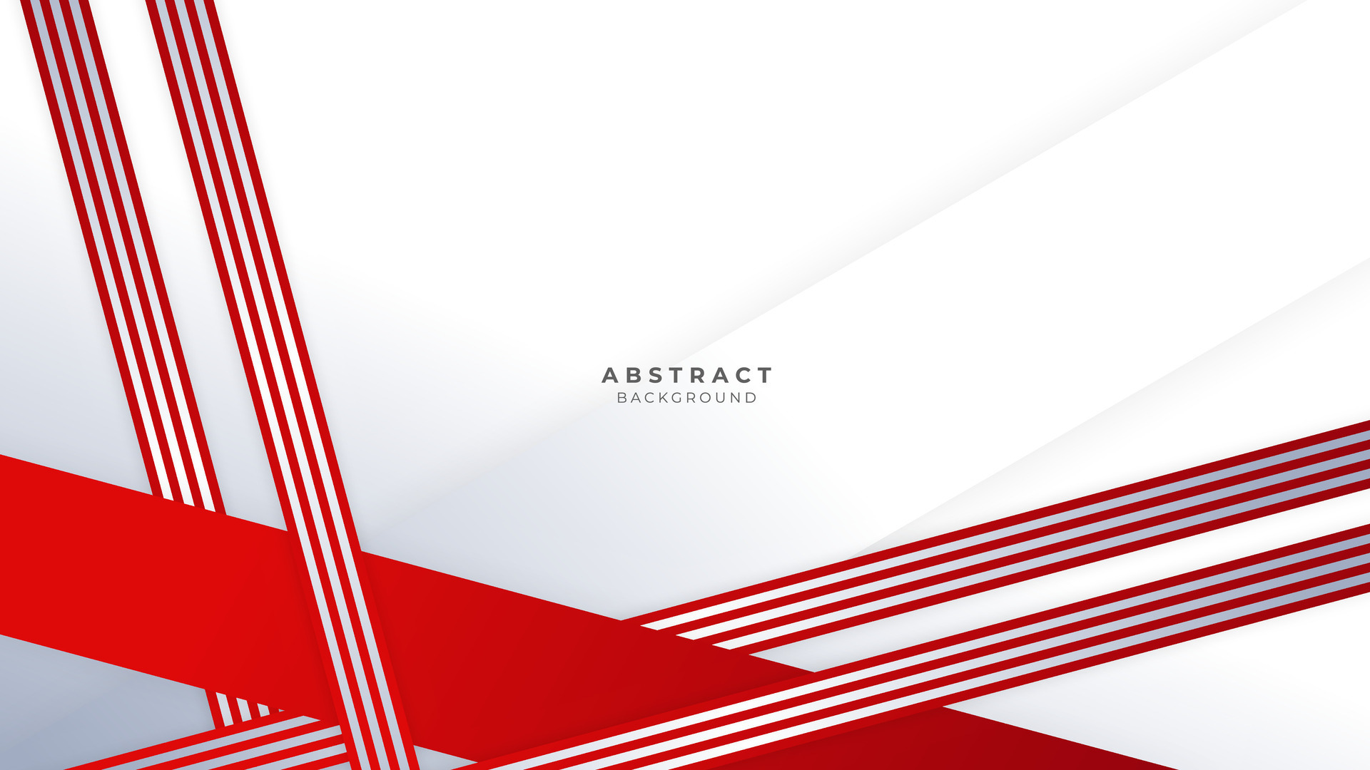 Modern abstract geometric red and white background Premium Vector
