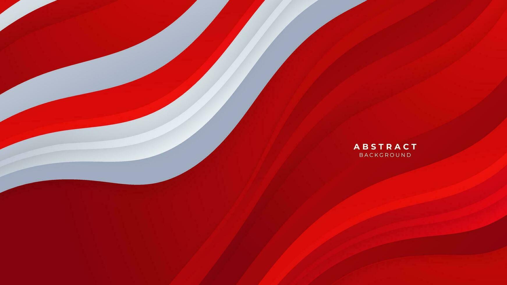 Modern abstract geometric red and white background Premium Vector