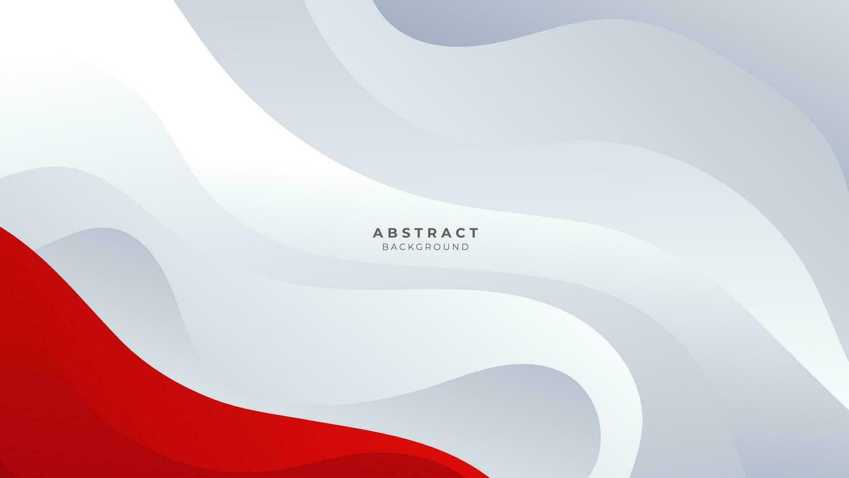 Modern abstract geometric red and white background Premium Vector