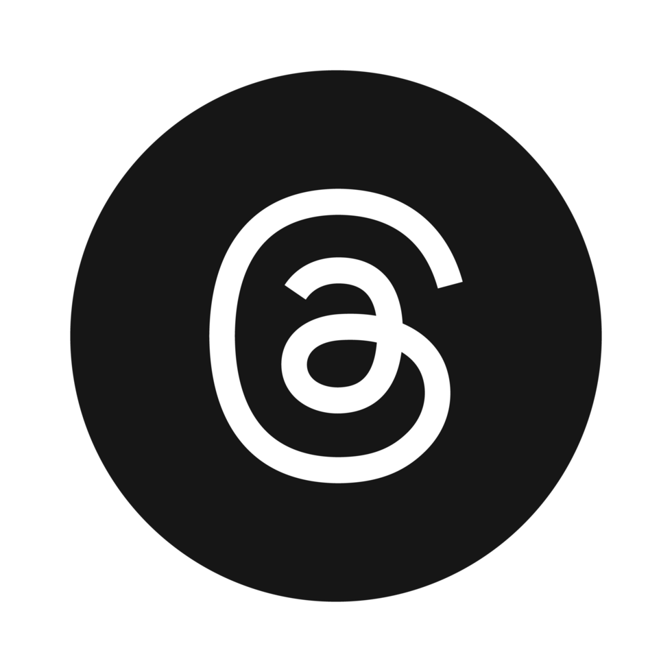 Threads Social Media Logo. Threads Icon. png