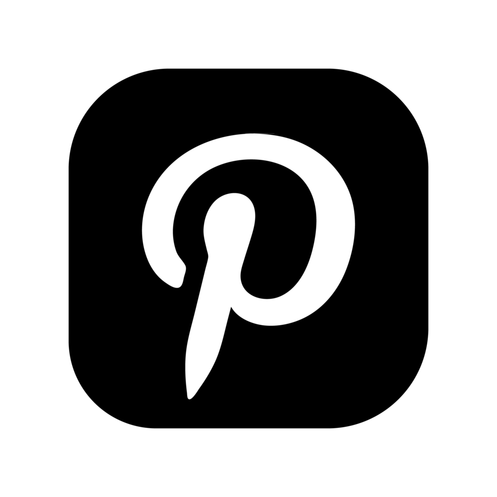pinterest ícone. pinterest social meios de comunicação logotipo. png