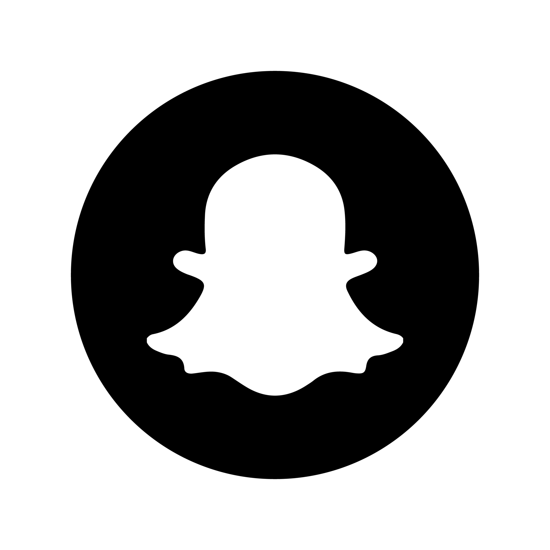 Snapchat icon. Snapchat Social media logo. 31737213 PNG