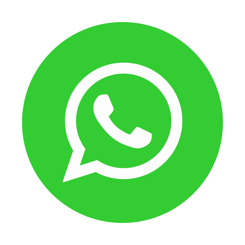 Whatsapp logo. Whatsapp social media icon. png