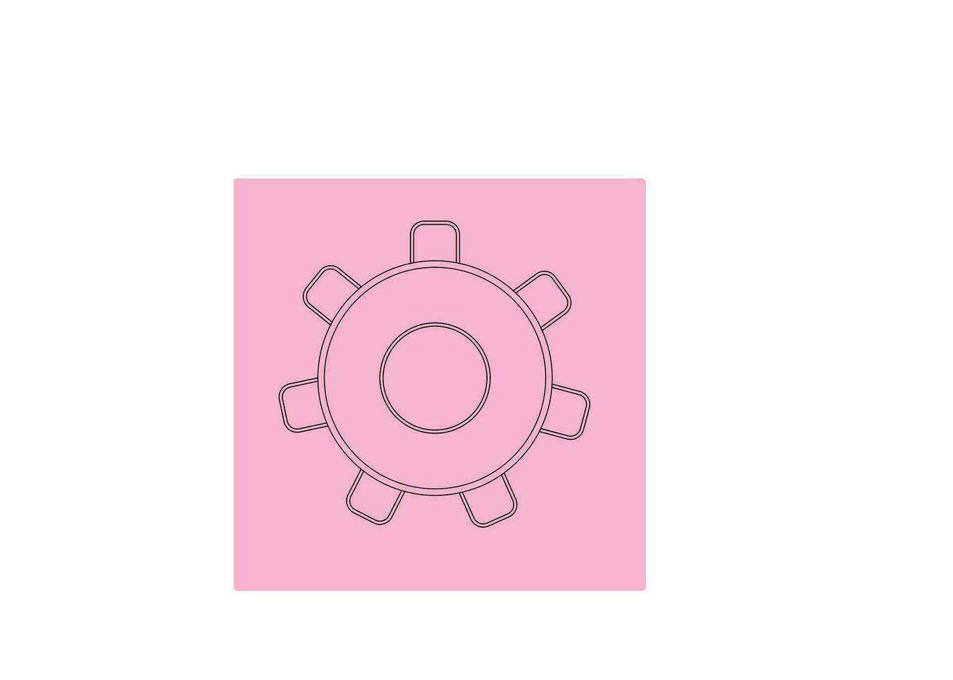 Line art vector of linear icons related to business processes, teamwork and human resources Time, Education, Network, Management Infographics Design Elements High Resolution Vector Line Art Design.