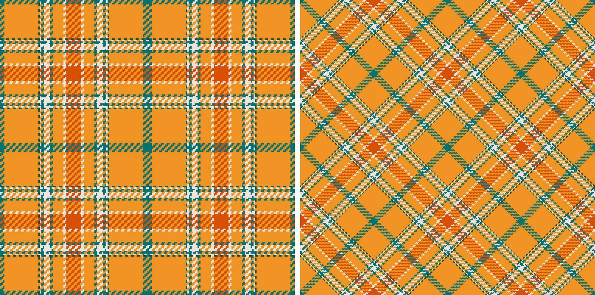 Seamless texture textile of check background fabric with a pattern tartan plaid vector. vector