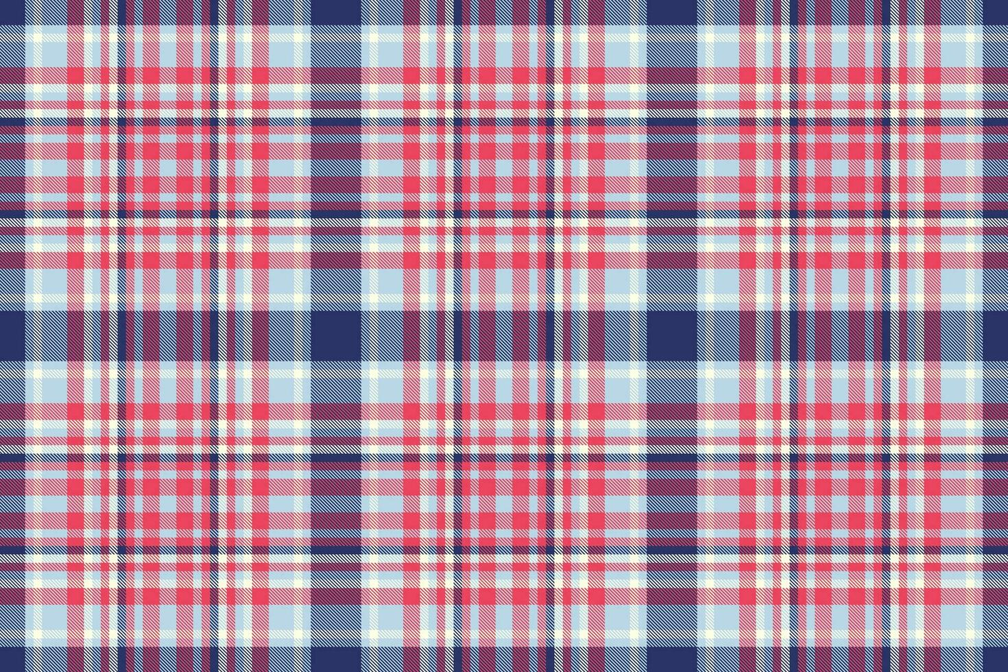 Textile seamless vector of tartan texture check with a background plaid fabric pattern.
