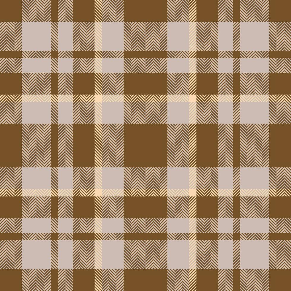 Plaid check pattern. Seamless fabric texture. Tartan textile print. vector
