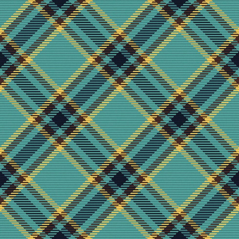 Seamless pattern of scottish tartan plaid. Repeatable background with check fabric texture. Vector backdrop striped textile print.