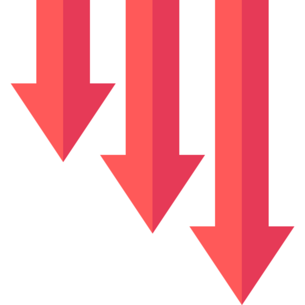 decrease icon design png