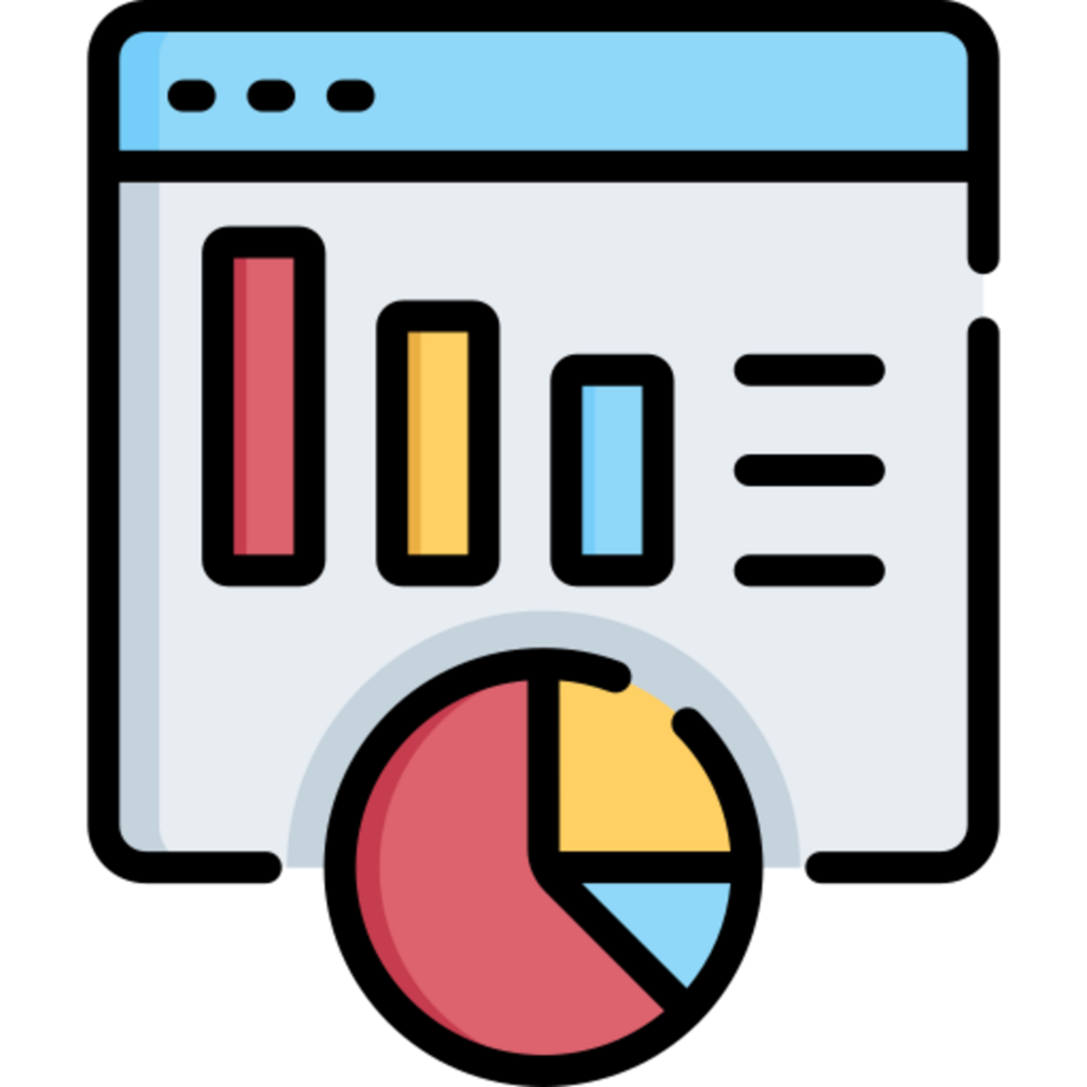 analytics icon design png