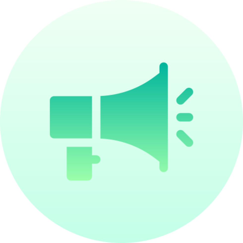 megaphone icon design png