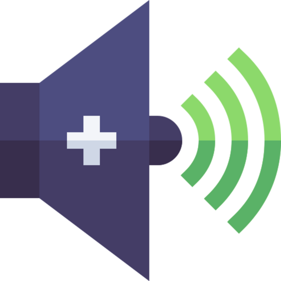 volume up icon design png
