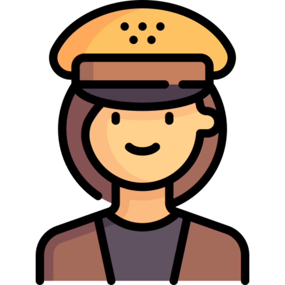 taxi driver icon design png