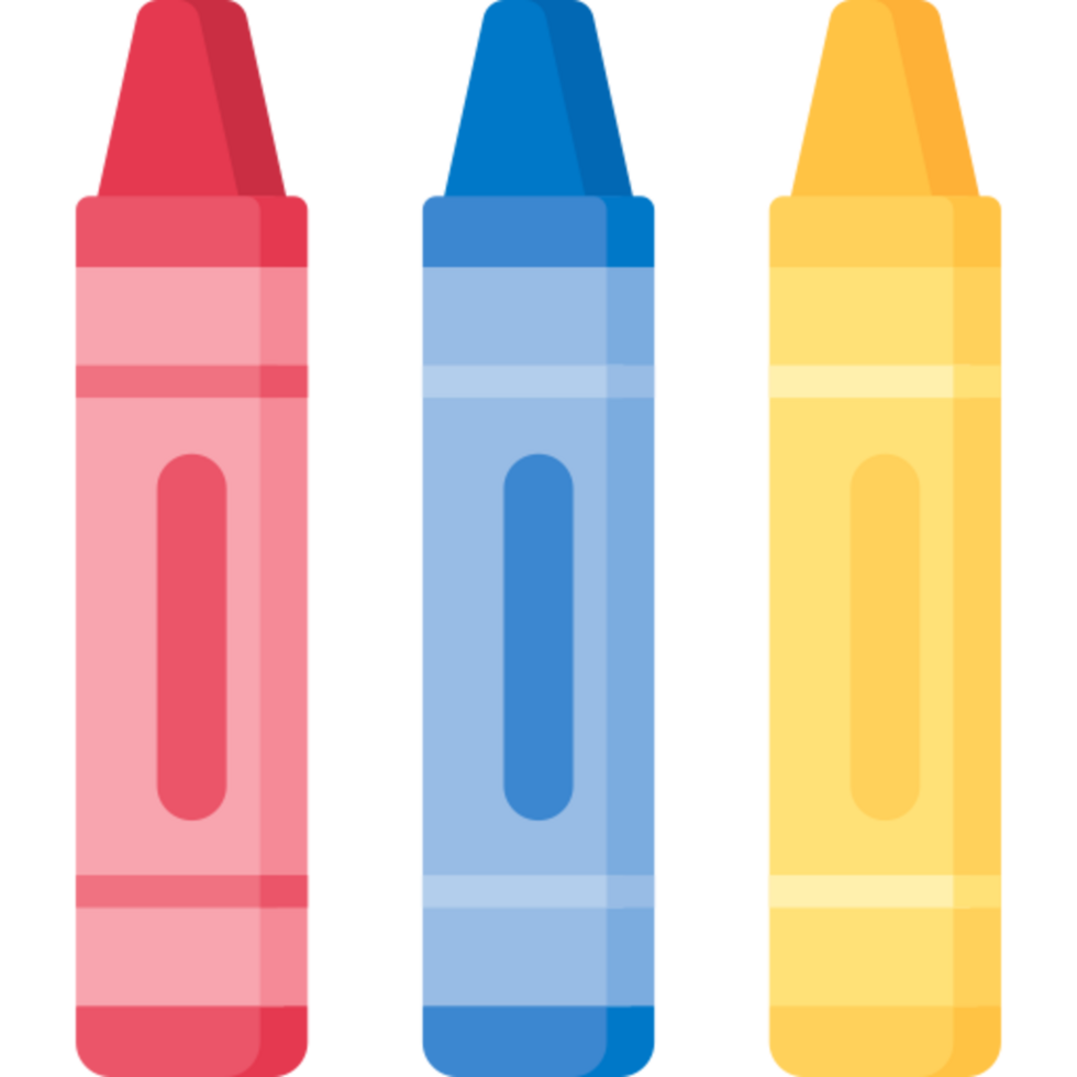 diseño de icono de crayones png