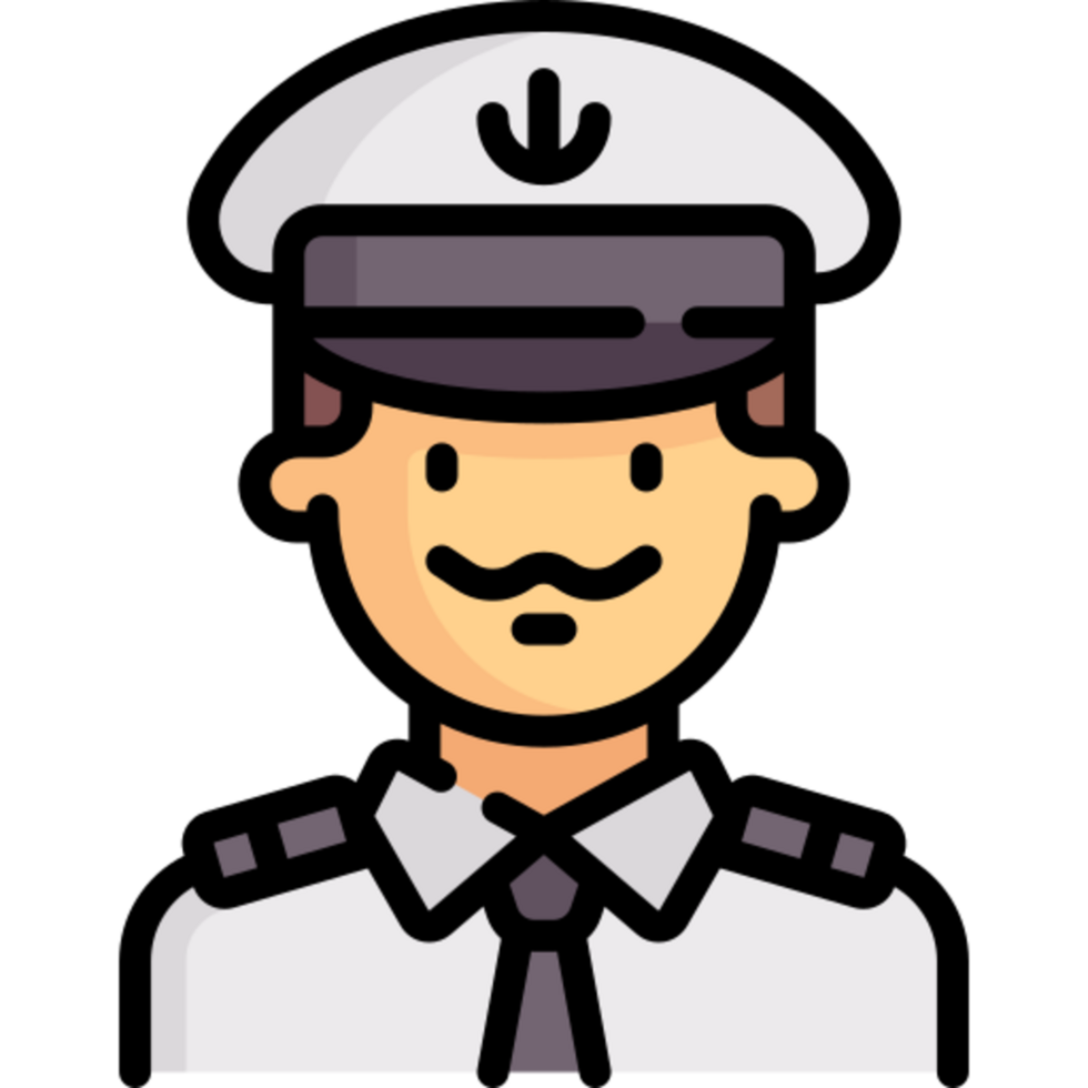 captain icon design png