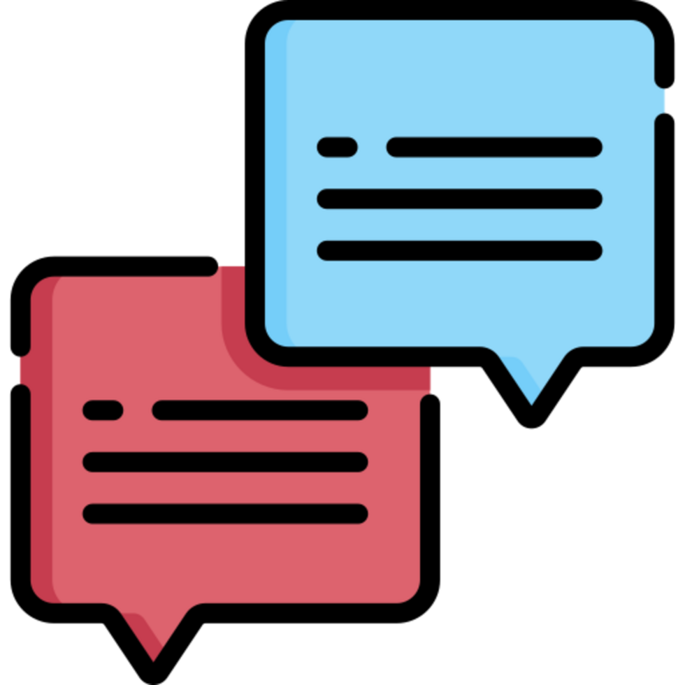 speech bubble icon design png