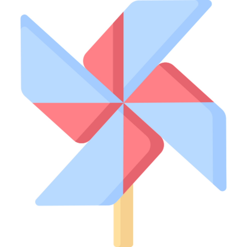 pinwheel icon design png