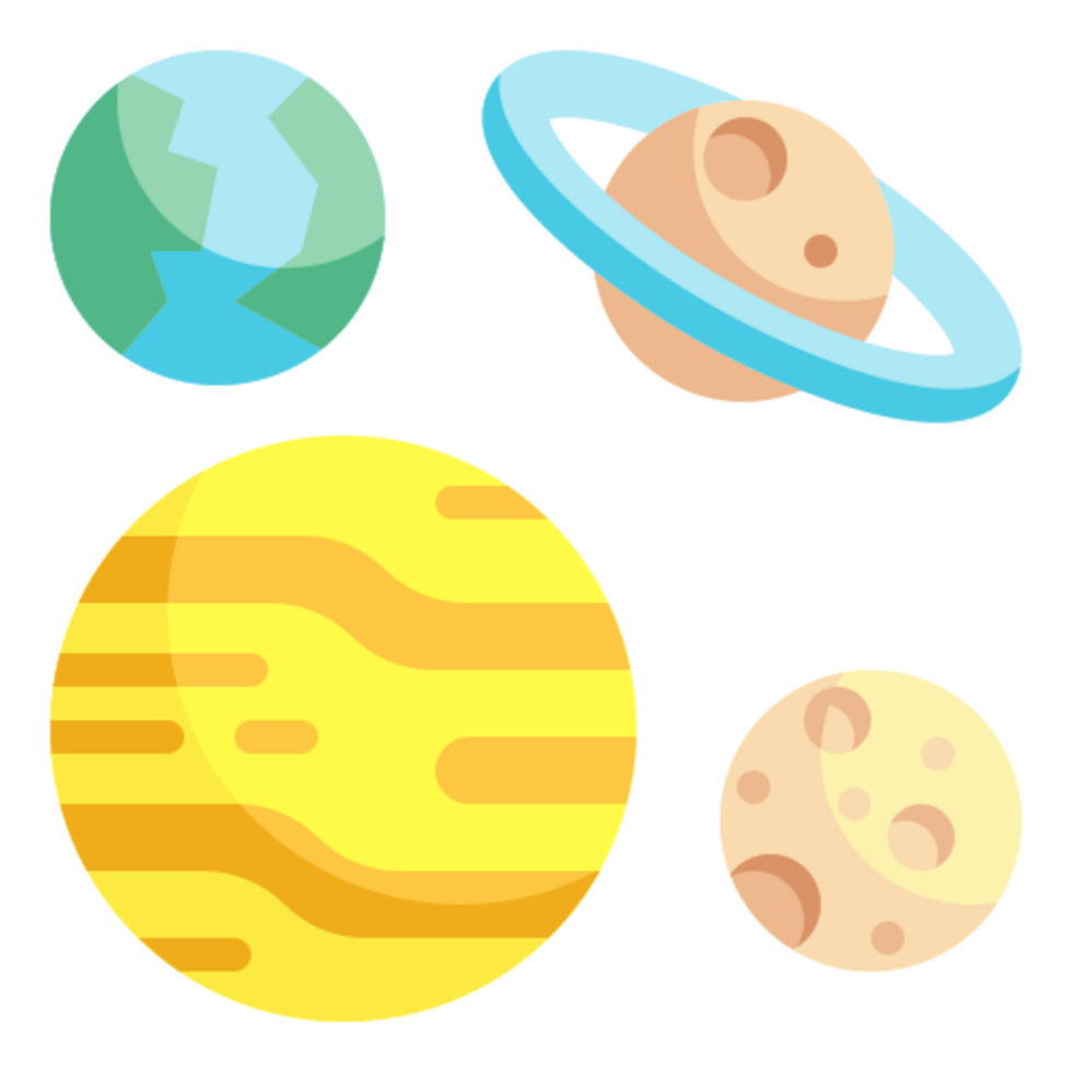 planets icon design png