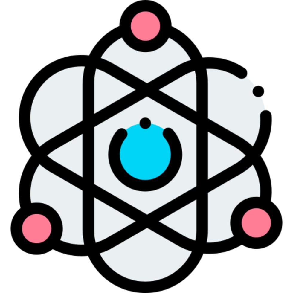 atom icon design png