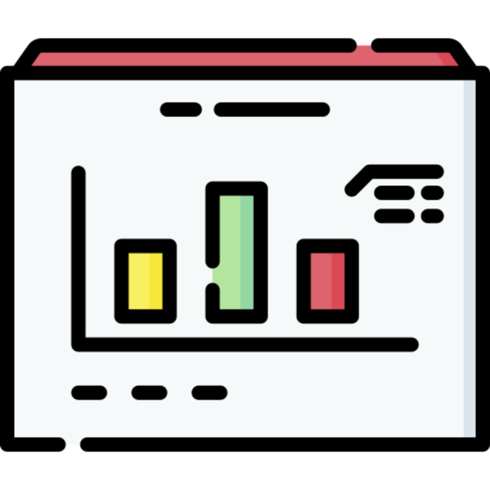 analytics icon design png