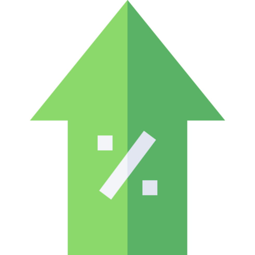 increase icon design png